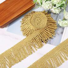 2 Yards Long And 8 Centimeters Wide Curtain Fringes Bullion Fringe Trim Fabric Trims Sewing DIY Decoration For Curtain Sofa Clothes - Multicolor - View 1