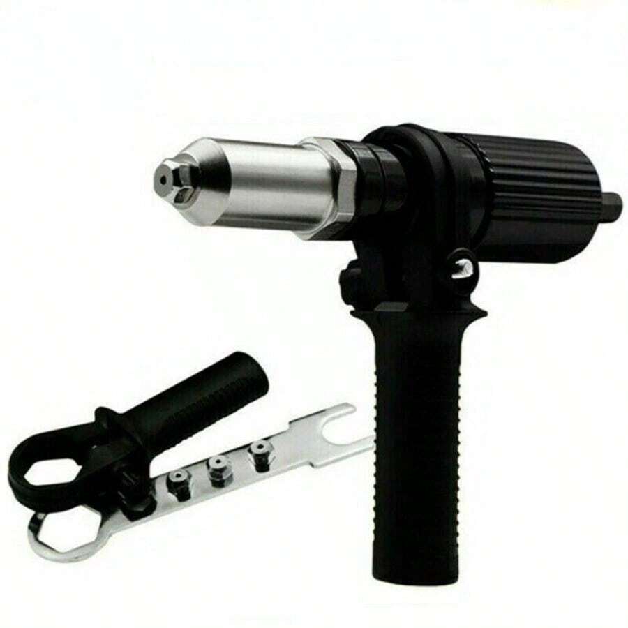 Professional Cordless Electric Rivet Nut Gun - Rivet Head Adapter For Sports Pull Accessories & Rivet Insert Nut - Color as Shown In the Picture - View 1