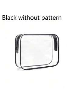 New Mini Makeup Bag - Transparent Toiletry Bag, Travel Essentials, Zipper Portable Travel Toiletry Bag, Waterproof Beach Clear PVC Toiletry Bag, Transparent Storage Bag, Cable And USB Port Storage Bag, Airport Aviation Standard PVC Cosmetic Bag For Storing Medicines, Medical Kits, Etc. - Multicolor - View 5