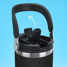 40 盎司替换翻盖杯盖，适用于 旅行杯盖，翻盖与 不锈钢真空隔热杯兼容