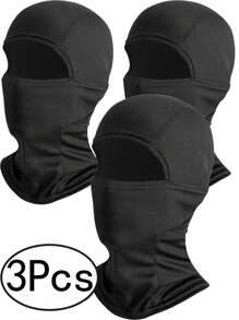 3Pcs Ski Mask For Men Women, Balaclava Face Cover, Shiesty Mask UV Protector Lightweight For Motorcycle Snowboard