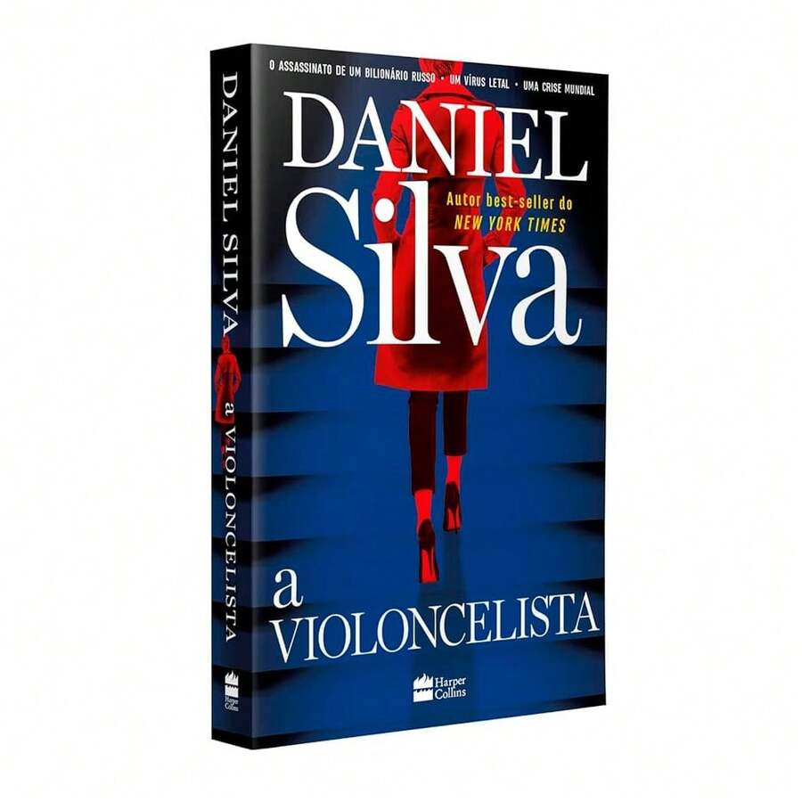 A Violoncelista | Daniel Silva - Livro único - Visão 1