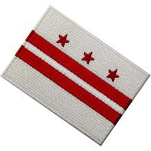 Washington State Embroidered Patch Iron On Sew On District Of Emblem - 1 - 查看 3