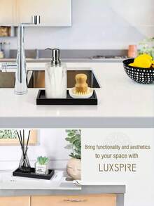 1pc Silicone Aroma Diffusion Tray, Suitable For Cross-Border Products, Can Also Be Used As A Storage Tray For Bathroom Countertops. The Silicone Soap Holder With A Marble Pattern Is A Commonly Used Ready-To-Use Item In Households. - Multicolor - View 8