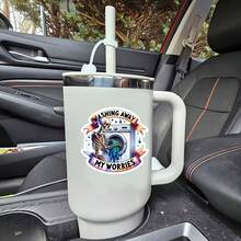 Wash Away My Troubles, Suitable For Stationery, Cups, Tablets, Mobile Phone Cases, Etc., Disposable Stickers