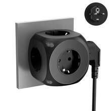 5-Outlet Multi-Function Power Strip, 4000W High Power, Suitable For Bedroom, Living Room, Workshop, Office, Etc.