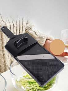 1Pc Creative Multifunctional Kitchen Gadgets Manual Vegetable Slicer And Chopper - Cabbage, Green Onion, Potato, Cucumber Peeler And Carrot Cutter, Kitchen Cutting Tool, Melon Slicer Machine For Japanese Salad Bowls, Usable In All 4 Seasons - Multicolor - View 10