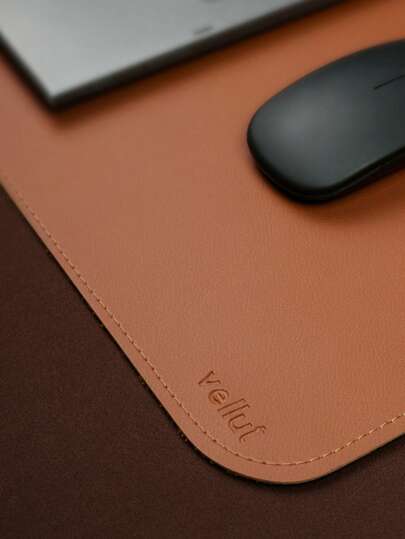 Mouse Pad Desk Pad Grande vellut  70x30cm em Couro sintético