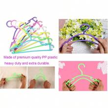 30/20/10pcs Kids Clothes Plastic Hangers, Durable Non-Slip Children Clothing Drying Racks