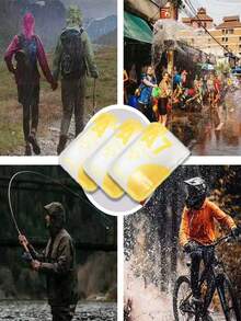 1 معطف مطر قابل لإعادة الاستخدام للبالغين، معطف مطر سميك مقاوم للماء، معطف مطر بقبعة للرجال والنساء، مقاوم للماء والرياح وسريع الجفاف وقابل للتنفس، معاطف مطر بقبعة من EVA مع سحاب للرجال والنساء للاستخدام في الهواء الطلق، الدراجات النارية والهوائية والتنزه والصيد والتسلق الجبلي، التبريد الصيفي والشاطئ والسفر