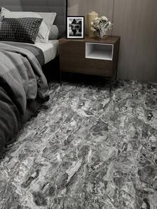 YUANYI 40*100厘米 自粘地板砖墙纸 - 大理石纹 - PVC自粘地板贴纸 - 适用于楼梯、浴室、客厅、卧室、阳台地板翻新 - 粘贴式瓷砖 - 彩色 - 查看 6