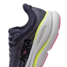 Hoka Bondi 9 女士休闲鞋，轻便缓震透气，舒适厚底，带品牌标识，亲肤百搭，适合日常、健身、通勤、下班后休闲旅行、约会等场合，灰色，货号 1162012-CYG - 灰色 - 查看 6