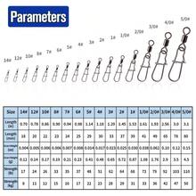 U-Shaped Swivel Snap Hooks, 8-Shaped Connector Rings, Quick Swivel Clips Fishing Accessories