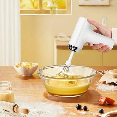 RAF Handheld Electric Mixer, Whisk, Milk Frother - Coffee, Latte And Cappuccino Foam Maker, Matcha Blender, Kitchen Tool, USB Rechargeable, 800mAh Lithium Battery, Portable, Easy To Use Manual Mixer, Ideal For Home Bakers And Professionals