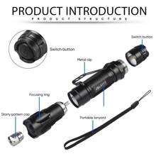 1pc Powerful 532nm Green Laser Pointer Pen With Star Cap, Portable Handheld Flashlight With USB Charger And 18650 Battery For Outdoor Camping Hiking/Presentation/Teaching Demonstration