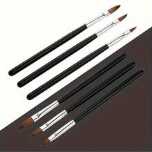 Set de Líquido Monómero Acrílico NOCIS de 75ml - Sistema Profesional Inodoro para Extensiones de Uñas con 3 Pinceles para Uñas y Recipiente de Vidrio Dappen Uñas Acrílicas Postizas - Multicolor - Ver 5