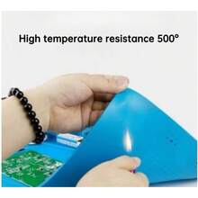 1pc 30cm*45cm Silicone Soldering Mat - Non-Slip Magnetic High-Temperature Workbench Mat For Phone, Laptop Repair, Electronics Maintenance, DIY Projects (Tech Enthusiast Essential Tool), Applicable Tools, Work Tools, DIY Tools, Screwdriver - Multicolor - View 4