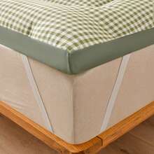 便携式榻榻米地板床垫 - 日式可折叠蒲团，适用于宿舍和露营，薄型卷起床垫，男女通用旅行睡垫 - 可折叠床垫 - 缓解背痛