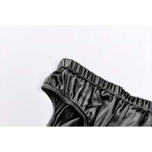 Men's Silk Satin Briefs Bikini Underwear Bulge Enhancing Panties Men UnderpantsChristmas PHWO - Rose Violet - View 2