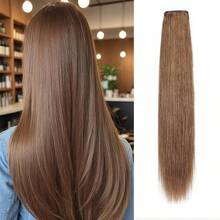 Genius Weft Human Hair Extensions Salon Quality Seamless Sew In Hair Extensions One Piece 50G Straight Hand Tied Invisible Genius Weft Easy To Style Real Human Hair - S6 - View 2