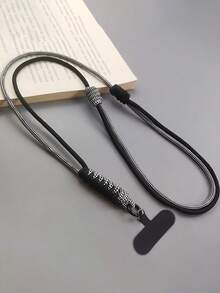 Adjustable Lanyard Strap, Dual Use As Necklace Or Crossbody, Sturdy For Outdoor, Women Long Style - Multicolor - View 12