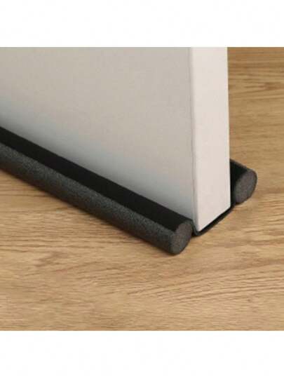 1 Roll, Under Door Draft Stopper, Door Draft Stopper, Weather Stripping, Sealing Blocker Sealer Tape, Garage Insulation Seam Air Gap Guard, Soundproof Wind Dust Sweeper Stopper