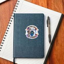 Wash Away My Troubles, Suitable For Stationery, Cups, Tablets, Mobile Phone Cases, Etc., Disposable Stickers