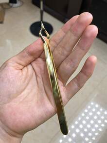 HMQ beauty 2pcs Professional Eyelash Extension Tweezers, New Anti-Slip Precise Anti-Static Design, Essential Beauty Tool For Beginners, Suitable For Curling And Transplanting Eyelashes - Multicolor - View 12