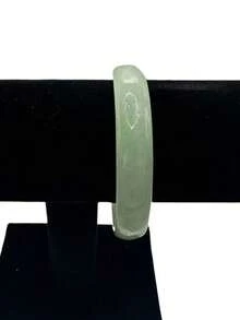 1 件翡翠手镯，新款时尚手链，适合女士，手链，天然玉石表面可能有矿物点或杂质，这是正常现象 - 手鐲 - 查看 16