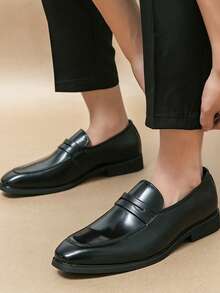 Men's Formal Leather Shoes: New Formal Leather Shoes For Men, With An Elegant British Style. Men's Casual Leather Loafers: Casual Leather Shoes With A Square Toe, Suitable For Photo Shoots, Weddings, And Business Occasions. Men's Comfortable Soft Sole Leather Shoes: Versatile And Comfortable Leather Shoes For Daily Wear. Formal/Business Formal