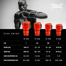 PowerLock2 - Guantes de Entrenamiento - Rojo/Negro - Ver 7