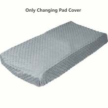 1 件婴儿尿布垫套，柔软舒适的尿布台垫套，毛绒尿布垫套 - 彩色 - 查看 13