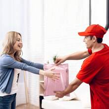 Fuxury Poly Mailers 10x13 Inch 100 Pcs, Waterproof Shipping Bags For Clothing, Strong Adhesive Shipping Envelopes For Small Business Suppliers, Self Seal Mailers Poly Bags Mailing Envelopes Purple - Baby Pink - View 7