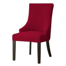 غطاء كرسي المائدة بنمط السمكة الحسرية على شكل T، غطاء كرسي مطبخ مرن، قابل للإزالة والغسيل، مناسب للمنزل والمطبخ والحفلات والفنادق والمناسبات