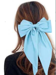 12个随机款式女士蝴蝶结发夹，复古法式蝴蝶结发卡，女士丝带蝴蝶结发卡，蝴蝶结派对发饰，适合夏秋两季佩戴，超值多用途套装，发夹和装饰品，爪夹，发爪，发夹，发卡，发卡，头饰 - 彩色 - 查看 9