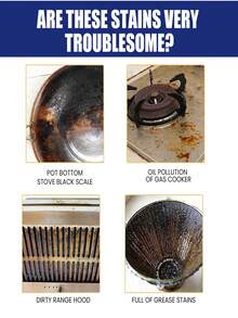 Stainless Steel Cookware Cleaning Paste, Removes Pot Bottom Stains, Multi-Purpose Cleaning, Effective Cleaning Without Damaging Items