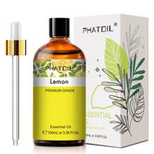 1pc 100ml/3.38fl.Oz Premium Essential Oils ,PHATOIL Essential Oil For Candle & Soap Making,Bath Bombs Making, Fruit Scented Oils For Diffusers For Home,Summer Aromatherapy Diffuser Oils, Lavender
