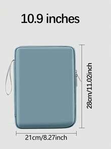 1 件 PU 皮革防水手提包保护套，适用于 10.9 英寸、12.9 英寸及以下 15 英寸平板电脑/iPad，轻巧便捷 - 彩色 - 查看 12