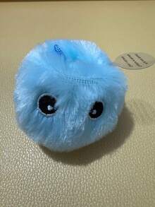 Pelota de peluche interactiva con sonido de trino para gatos - Juguete de entrenamiento con sonido chirrido - Pelota de juguete divertida para mascotas para jugar y hacer ejercicio - Multicolor - Ver 22