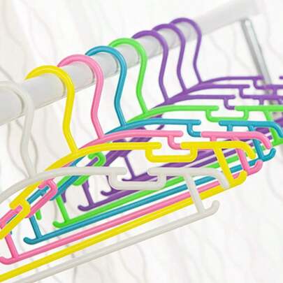 30/20/10个装儿童塑料衣架，耐用防滑儿童晾衣架