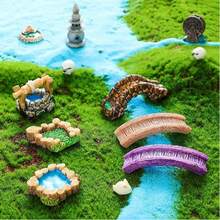 1Pc, Miniature Wood Carvings, Garden Decorations, Pond And Pool Accessories, Fairytale Garden Decorations For Outdoor And Indoor Displays