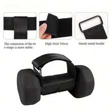 Adjustable Ankle Weights With Dumbbell Rack, Home Fitness Equipment, Black Polyamide (Nylon) Ankle Weights With Safety Buckle, Suitable For Calf Raises, Leg Extensions, Easter And Mother's Day Gifts