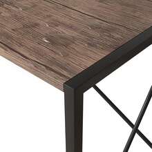 Mcc Direct Folding Desk Workstation Foldable Computer Desk For Office Home Study Writing Table No Assembly Miami - 破舊灰色 - 查看 4