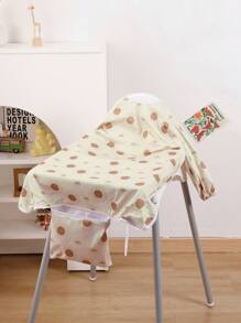 嬰兒餵食圍兜長袖,防水圍兜