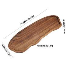 Wholesale Creative Tray, Rosewood Tray, Cloud & Peanut Shaped Tea Tray, Coffee Cup Heat-Resistant Wooden Plate, Coaster, Cake & Snack Wooden Plate - Multicolor - View 16