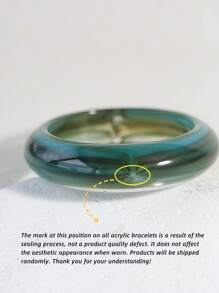 3pcs/1pc Exaggerated Geometric Bracelet Set, Versatile Jewelry Accessory For Daily Wear, Party, Vacation, Boho Style