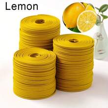 20/40支装香茅蜡烛带烛台 - 天然柠檬香味，适合户外、泳池边、露台、门廊、甲板、露营和徒步旅行 - 檸檬 - 查看 4