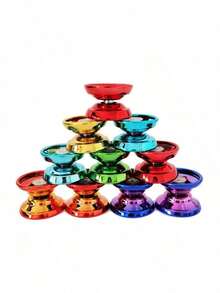 1 件/2 件全新金属哑光悠悠球，学校奖品玩具，商场小礼物（手绘，可能存在轻微瑕疵，请以实际产品为准）