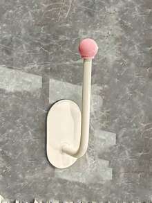 多巴胺挂钩发圈收纳架浴室发饰发夹皮筋头箍钩发绳饰品粘钩 - 彩色 - 查看 19