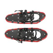 25 Inch Snowshoes, Snowshoes& Adjuatable Trekking Poles, For Adults Men Women